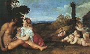  Titian The Three Ages of Man oil painting reproduction